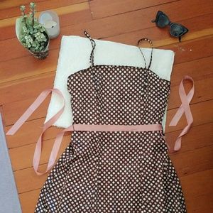 vintage polka dot party dress